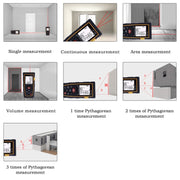 CP-80S Digital Handheld Laser Distance Meter, Max Measuring Distance: 80m