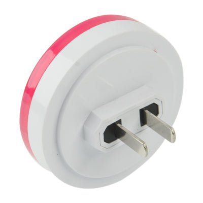 LED Light Control High Brightness Bedside Night Light with Socket(Red)