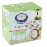 LED Light Control High Brightness Bedside Night Light with Socket(Red)
