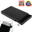 2.5 inch SATA HDD / SSD External Enclosure, Tool Free, USB 3.0 Interface(Black) - HDD Enclosure by PMC TechLife | Online Shopping South Africa | PMC TechLife | Buy Now Pay Later Mobicred