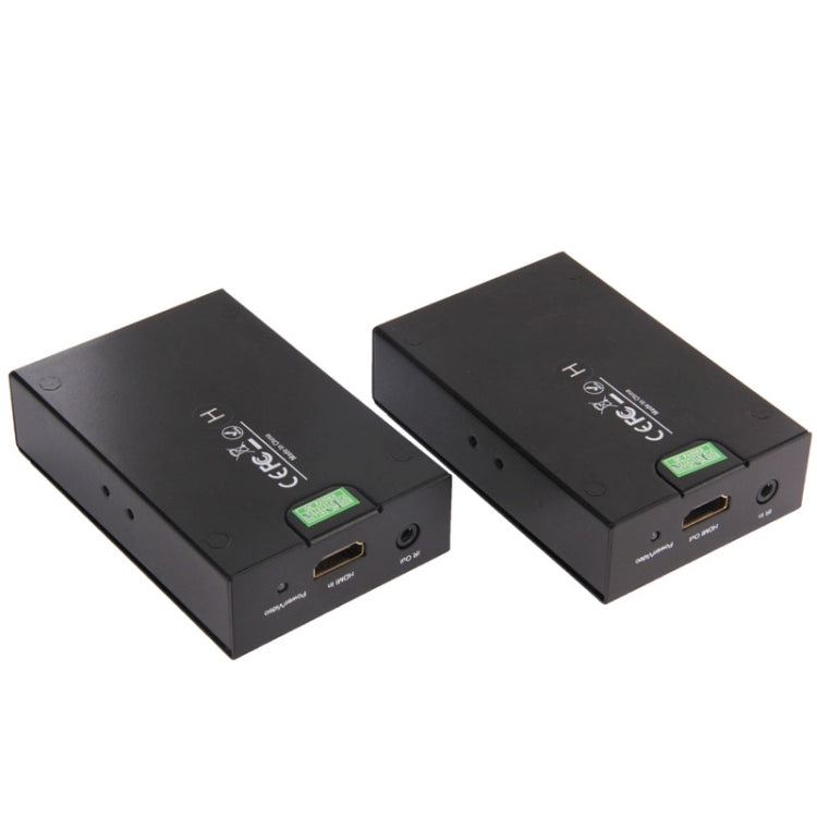 HDMI Extender Over Cat5e / 6 (EU Plug)(Black)