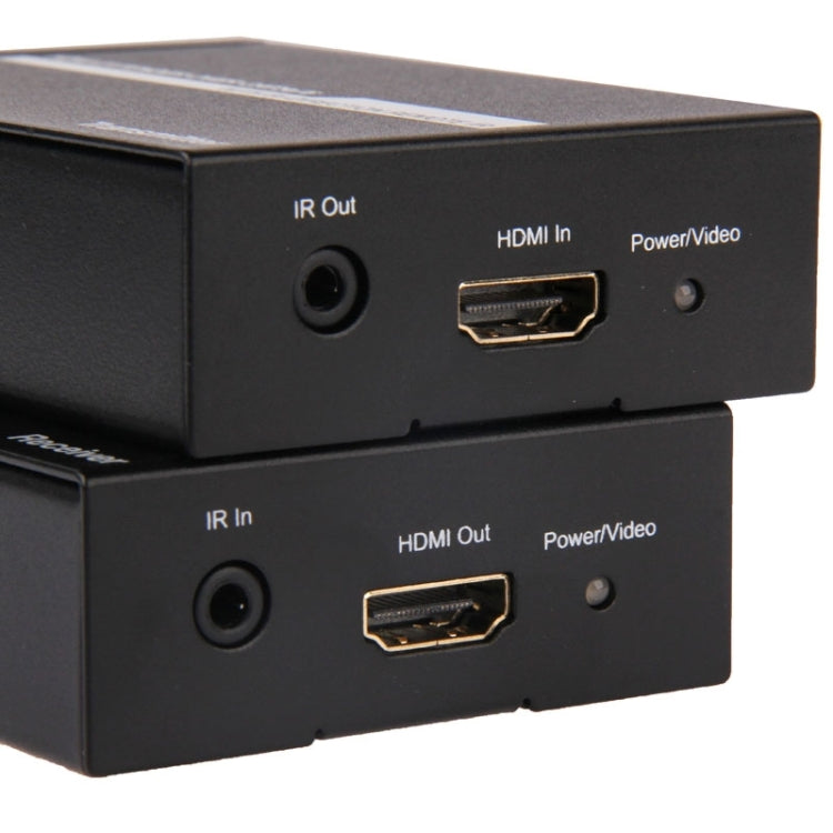 HDMI Extender Over Cat5e / 6 (EU Plug)(Black)