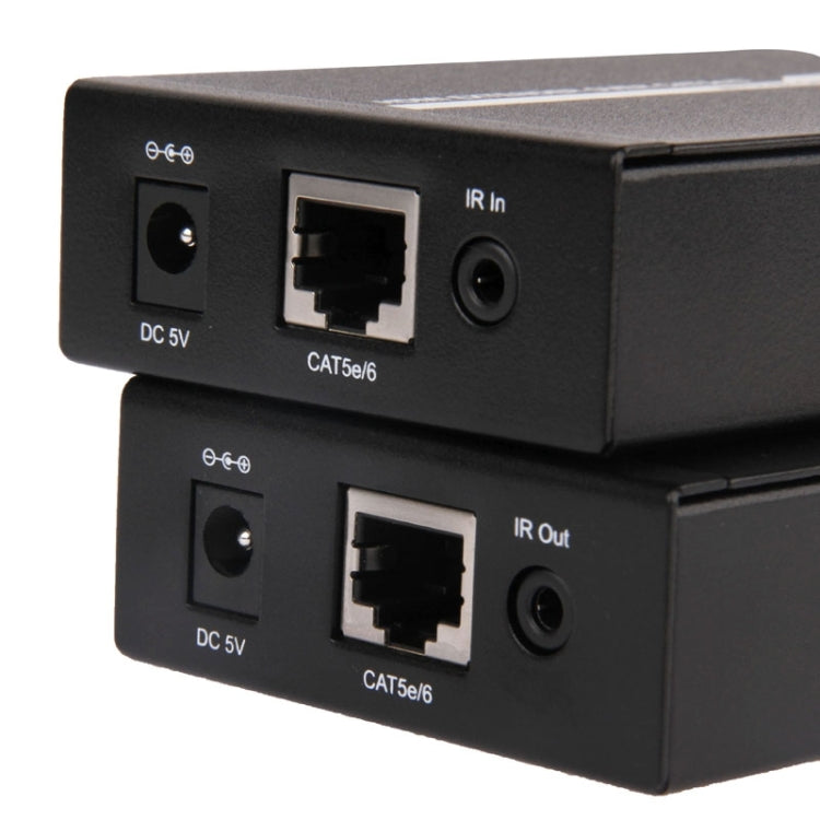 HDMI Extender Over Cat5e / 6 (EU Plug)(Black)