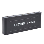 Full HD 1080P 5 Ports HDMI Switch with Remote Control & LED Indicator(Black)