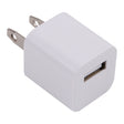 A2165 5V 1A Single USB Interface Mini Travel Charger, US Plug(White) - USB Charger by PMC TechLife | Online Shopping South Africa | PMC TechLife | Buy Now Pay Later Mobicred