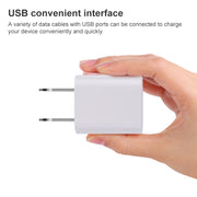 A2165 5V 1A Single USB Interface Mini Travel Charger, US Plug(White)