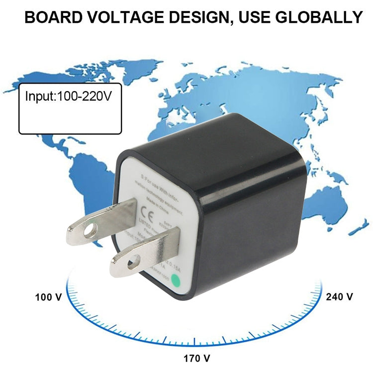 US Plug USB Charger(Yellow)