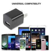 US Plug USB Charger(Yellow)