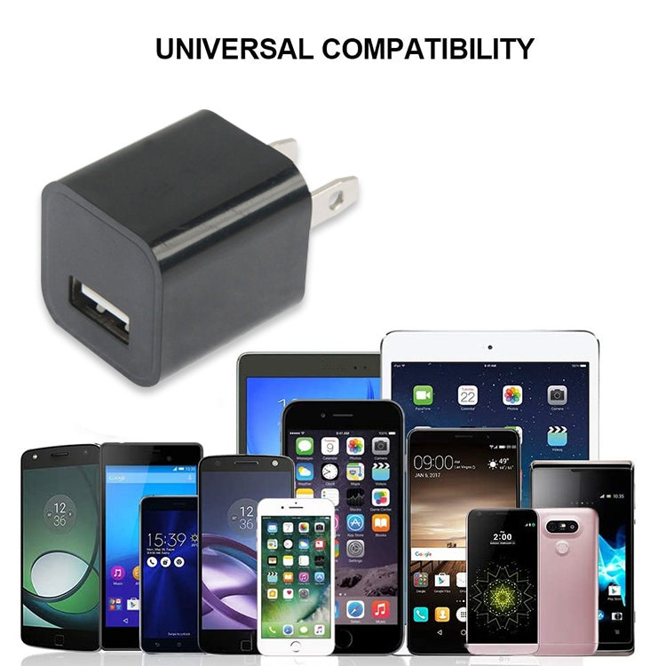 US Plug USB Charger(Yellow)