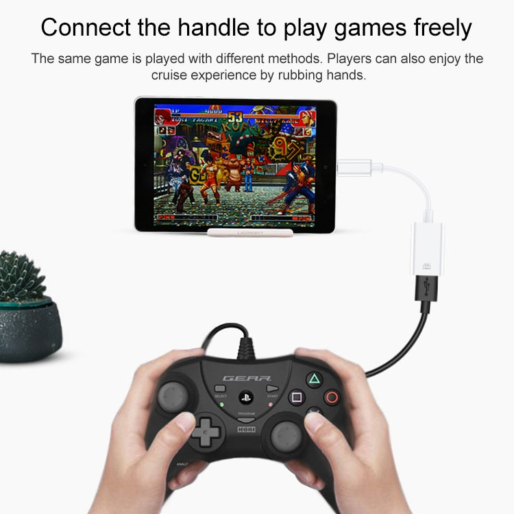 USB OTG Connection Kit  (10cm)(White)