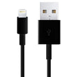 USB to 8 Pin Multiple Strands TPE Sync Data / Charging Cable, Cable Length: 1m(Black) - Normal Style Cable by PMC TechLife | Online Shopping South Africa | PMC TechLife | Buy Now Pay Later Mobicred