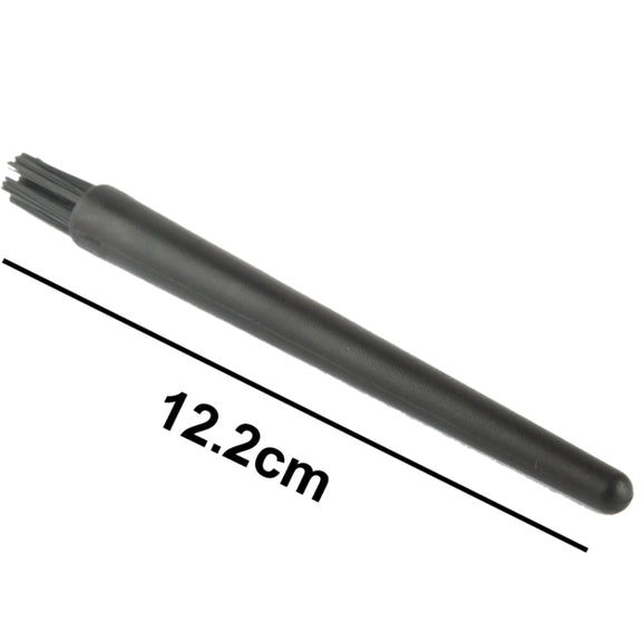 Electronic Component 7 Beam Round Handle Antistatic Cleaning Brush, Length: 12.2cm(Black)