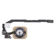 Home Key Button with PCB Membrane Flex Cable for iPhone 5S , No Fingerprint Identification Function(Gold)