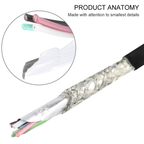 2m Super Quality Multiple Strands TPE Material USB Sync Data Charging Cable(White)