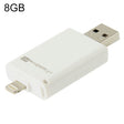i-Flash Driver HD U Disk USB Drive Memory Stick for iPhone / iPad / iPod touch(White) - U Disk & Card Reader by PMC TechLife | Online Shopping South Africa | PMC TechLife | Buy Now Pay Later Mobicred