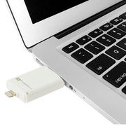 32GB i-Flash Driver HD U Disk USB Drive Memory Stick for iPhone / iPad / iPod touch(White)