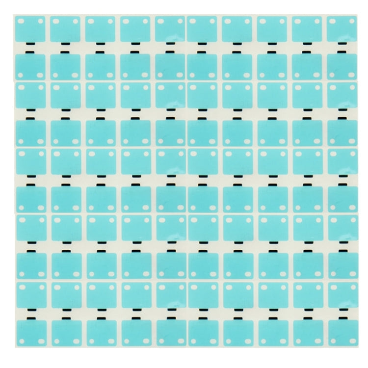 100 PCS for iPhone 6 Speaker Appearance Net Protective Cotton Pads Sticker