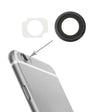 10 Pairs / Set Rear Camera Lens Ring + Flashlight Bracker for iPhone 6 Plus & 6s Plus(Grey) - iPhone 6/6 Plus Parts by PMc TechLife | Online Shopping South Africa | PMc TechLife | Buy Now Pay Later Mobicred