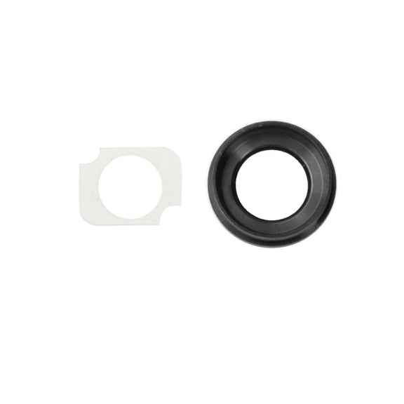 10 Pairs / Set Rear Camera Lens Ring + Flashlight Bracker for iPhone 6 Plus & 6s Plus(Grey)