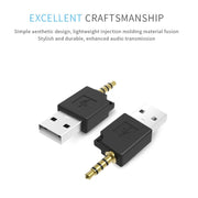For iPod shuffle 3rd / 2nd USB Data Dock Charger Adapter, Length: 4.6cm(Magenta)