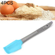 4 PCS Silicone Scraper Butter Spreader Knife Cake Smoother Cake Baking Tool - Gadgets by PMC TechLife | Online Shopping South Africa | PMC TechLife | Buy Now Pay Later Mobicred