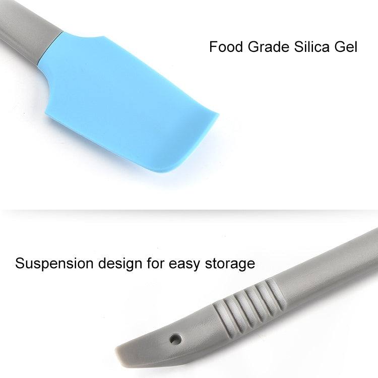 4 PCS Silicone Scraper Butter Spreader Knife Cake Smoother Cake Baking Tool