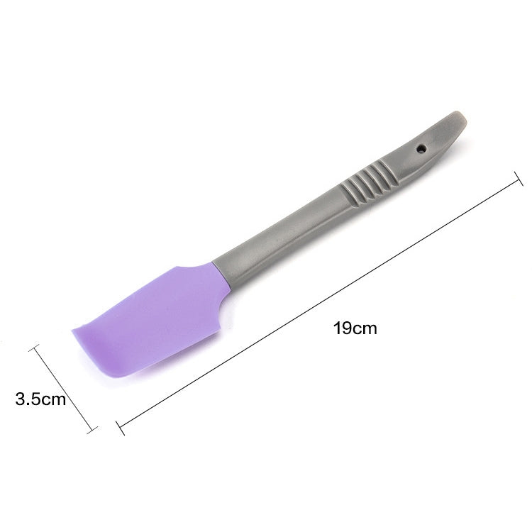 4 PCS Silicone Scraper Butter Spreader Knife Cake Smoother Cake Baking Tool