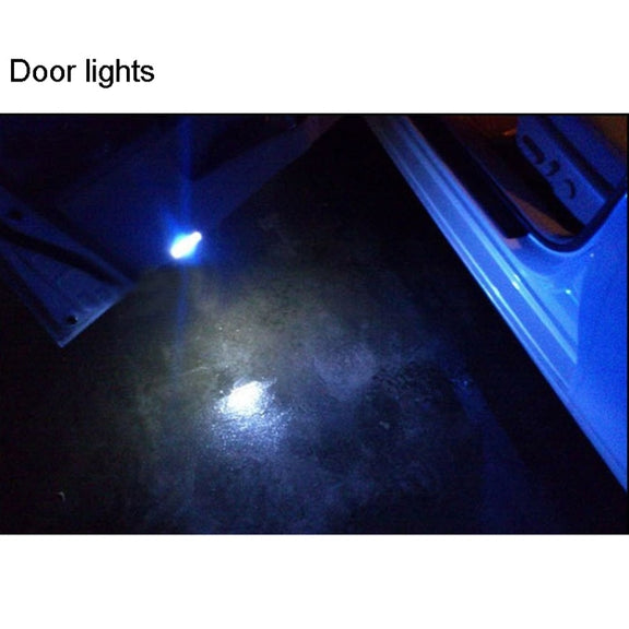 2 PCS T10 1.5W 60LM 1 LED Dark Blue COB LED Brake Light for Vehicles, DC12V(Dark Blue)