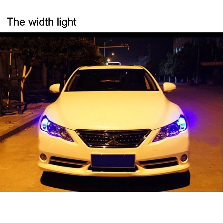 2 PCS T10 1.5W 60LM 1 LED Blue COB LED Brake Light for Vehicles, DC12V(Blue)