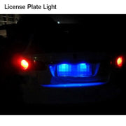 2 PCS T10 1.5W 60LM 1 LED Red COB LED Brake Light for Vehicles, DC12V(Red)