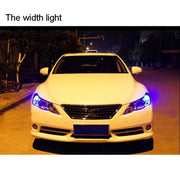 2 PCS T10 1.5W 60LM 1 LED Yellow COB LED Brake Light for Vehicles, DC12V(Yellow)