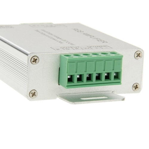 24A RGB Amplifier for LED Light, DC 12V-24V Input(Silver)