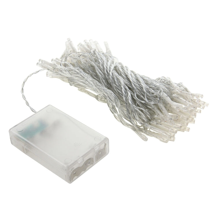 10m String Decoration Light, For Christmas Party,  80 LED, Purple Light, Battery Powered