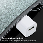 10W USB Charging Adapter with Foldable Plug, US Plug(White)