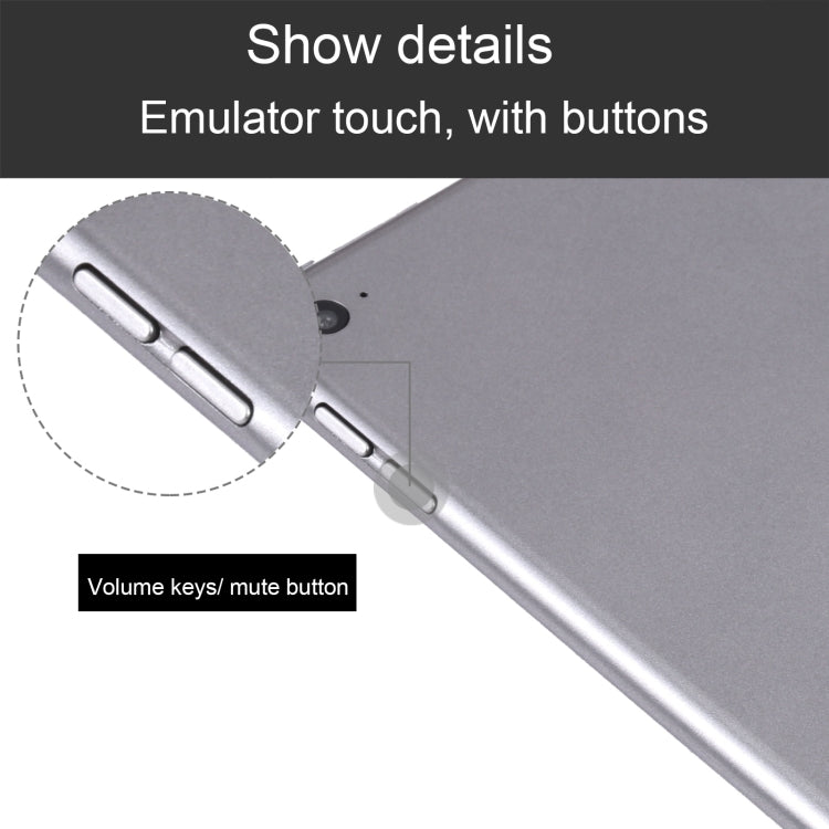 For iPad Air 2 Dark Screen Non-Working Fake Dummy Display Model(Grey)