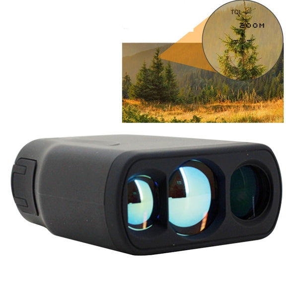 Golf Water-resistant Handheld Rangefinder Telescope Monocular, Measurement Range: 5-600m
