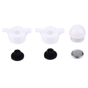 Pratical Fishing Rod light Bite Alarm Fish Alarm Bells(White)