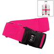 Luggage Strap Cross Belt Adjustable Packing Band Belt Strap with Password Lock for Luggage Travel Suitcase(Rose Red) - free shipping - PMC TechLife - Order now!