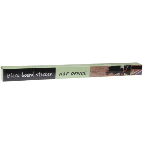 PVC Matte Blackboard Wallpaper / Graffiti Board Blackboard Wallpaper Wall Sticker, Size: 200(L) x 45cm(W)(Black)