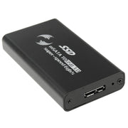 6gb/s mSATA Solid State Disk SSD to USB 3.0 Hard Disk Case(Black)