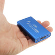 6gb/s mSATA Solid State Disk SSD to USB 3.0 Hard Disk Case(Blue) - HDD Enclosure by PMC TechLife | Online Shopping South Africa | PMC TechLife | Buy Now Pay Later Mobicred