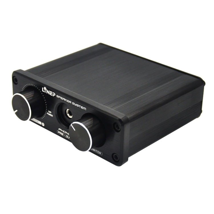 A926 Four-In Two-Out Signal Amplifying Switcher(Black)