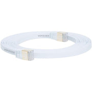 Gold Plated Head CAT7 High Speed 10Gbps Ultra-thin Flat Ethernet RJ45 Network LAN Cable (25m)