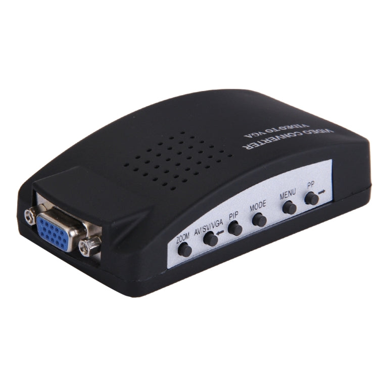 BNC / S-Video to VGA Video Converter(US Plug)