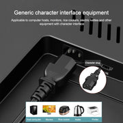 High Quality 3 Prong Style US Notebook AC Power Cord, Length: 1.8m