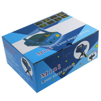 Mini Laser Stage Light, Dynamic Liquid Sky, Animated Moving Starts, Cloud Formation (Blue)