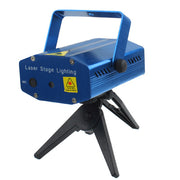Mini Laser Stage Light, Dynamic Liquid Sky, Animated Moving Starts, Cloud Formation (Blue)