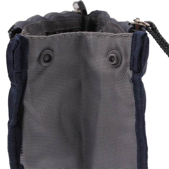 Thicken Portable Multi-function Double Zipper Cosmetic Bag, Storage Bag in Bag (Dark Blue)