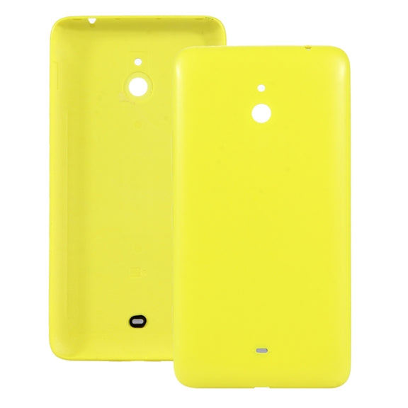Original Housing Battery Back Cover + Side Button for Nokia Lumia 1320(Yellow)