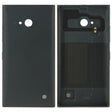 Solid Color Plastic Battery  Back Cover for Nokia Lumia 730(Black) - free shipping - PMC TechLife - Order now!